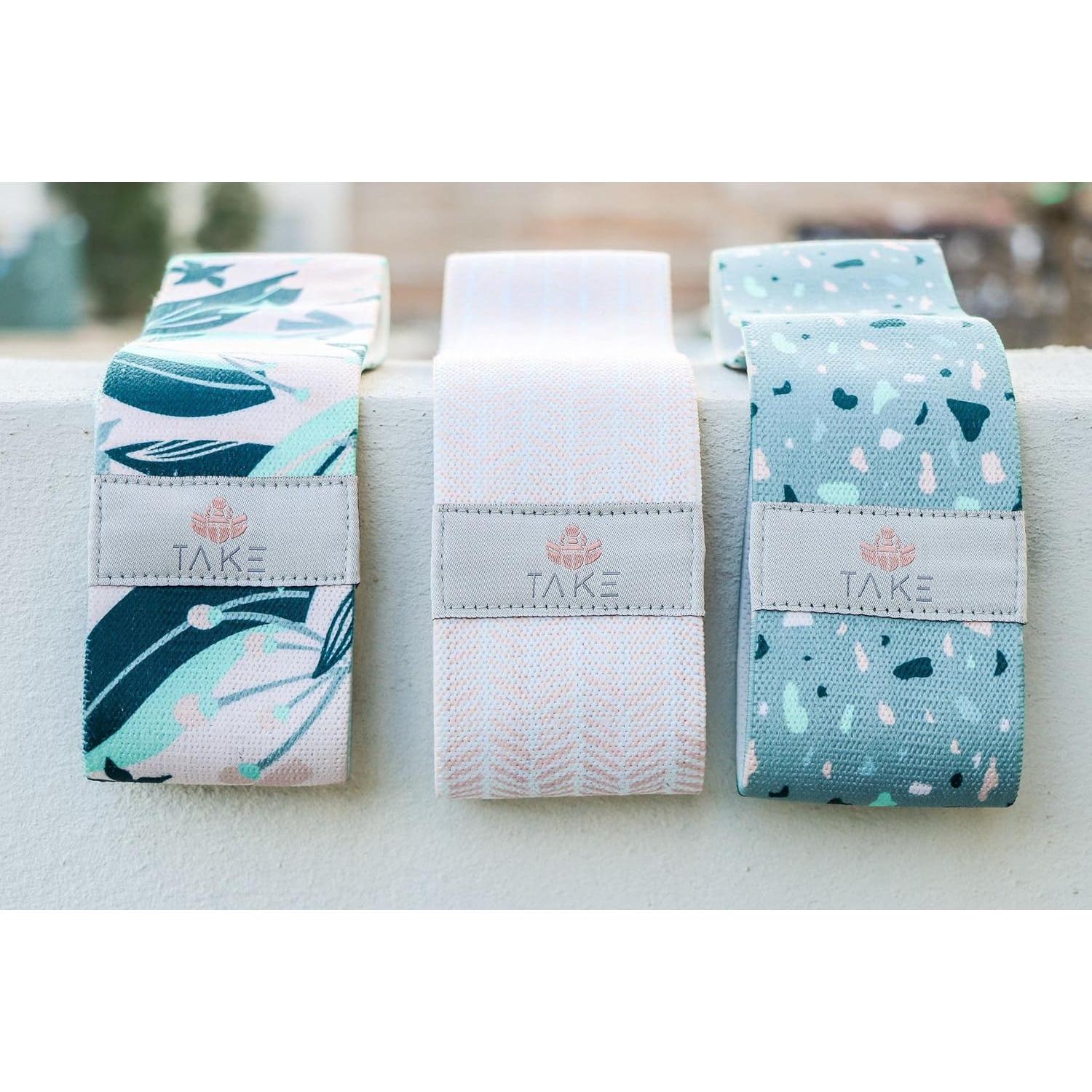 Conjunto de 3 Bandas de Resistencia Take para Glúteos y Piernas