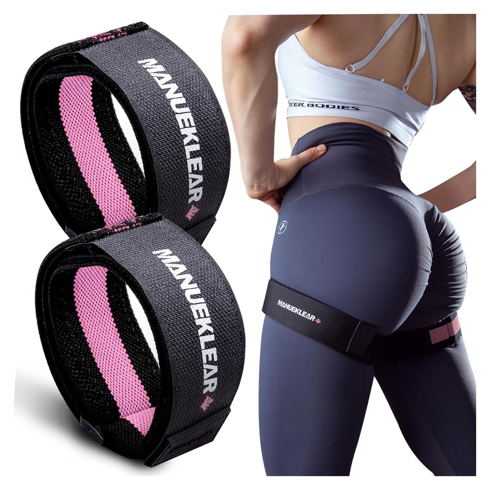 Bandas de Restricción de Flujo Sanguíneo MANUEKLEAR Rosa 80cm