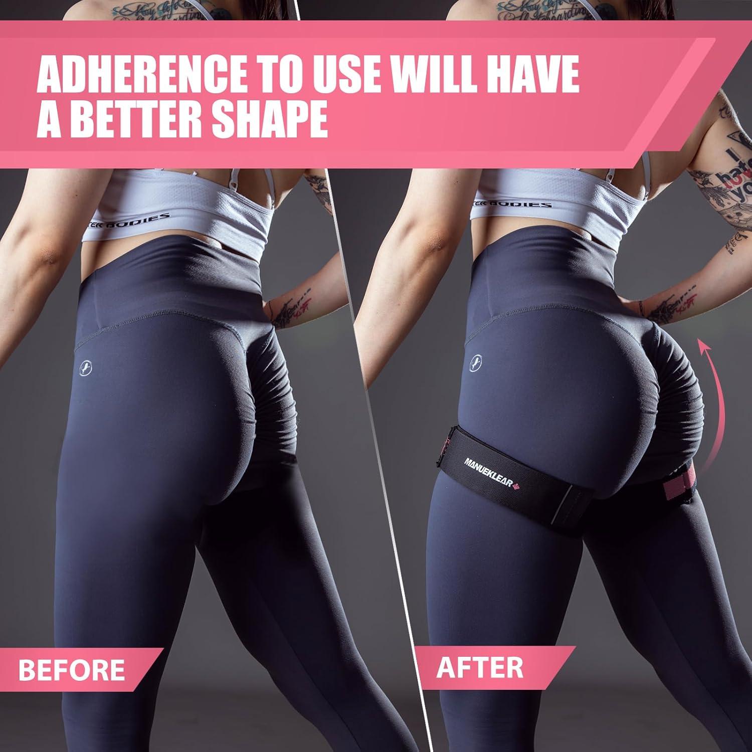 Bandas de Restricción de Flujo Sanguíneo MANUEKLEAR Rosa 80cm