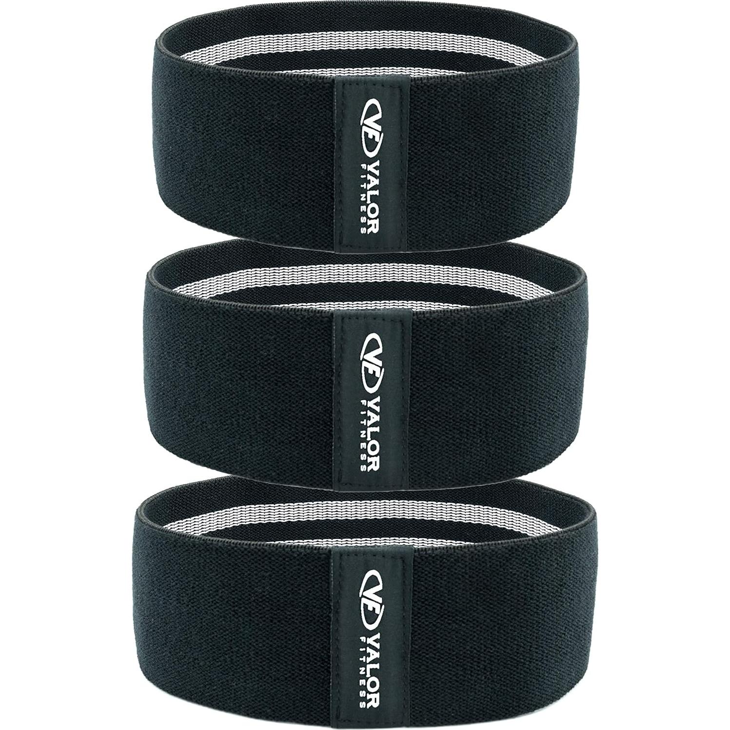Bandas de Cadera Valor Fitness - 3 Niveles de Resistencia