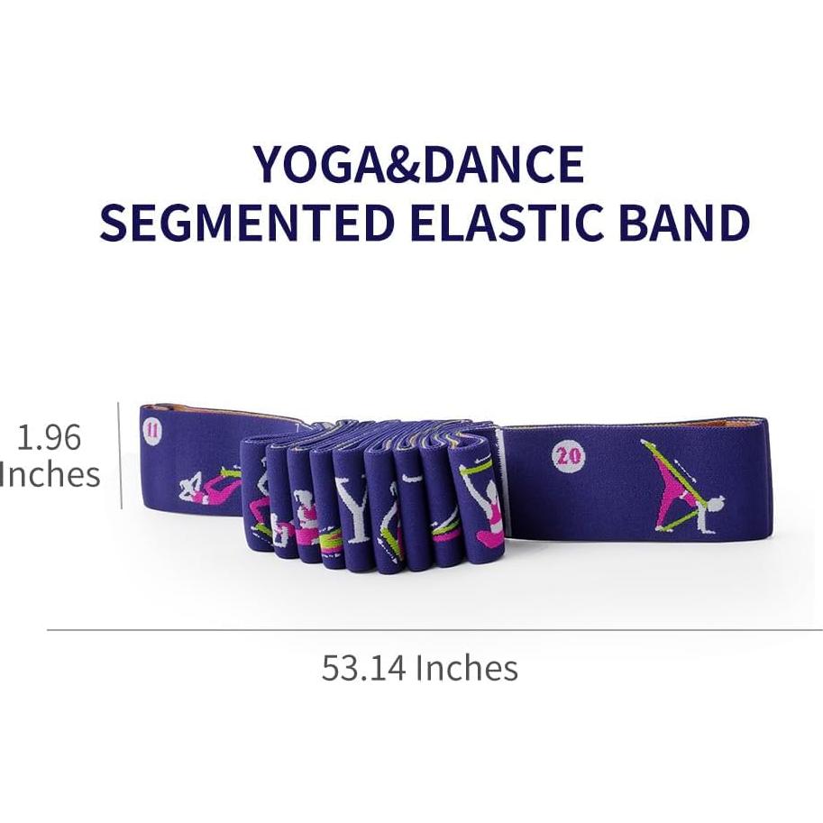 Banda de Resistencia Xensamy 11 Bucles Ajustable para Yoga