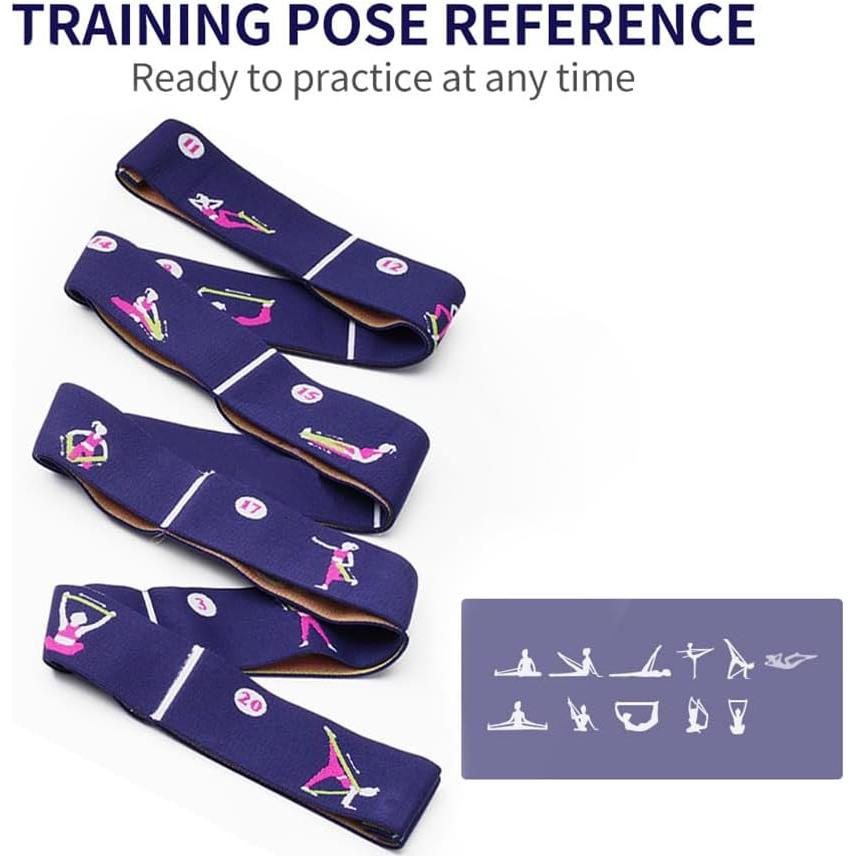 Banda de Resistencia Xensamy 11 Bucles Ajustable para Yoga