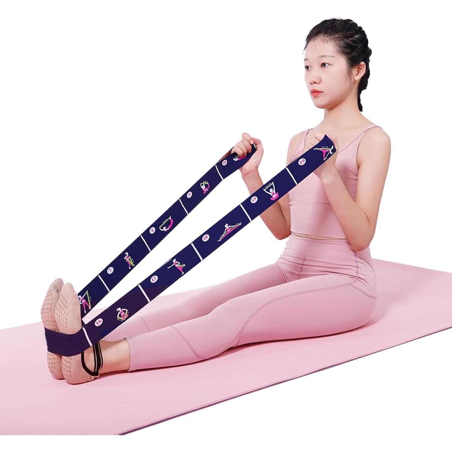 Banda de Resistencia Xensamy 11 Bucles Ajustable para Yoga