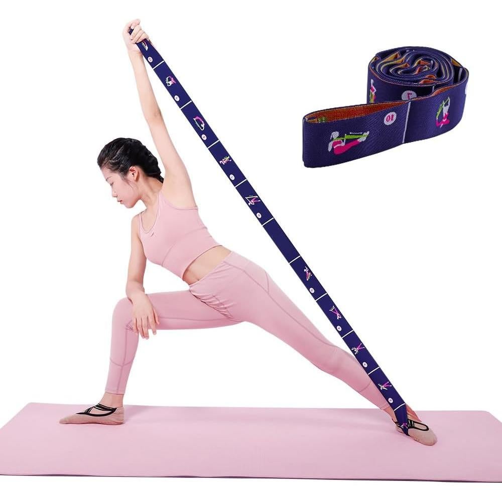 Banda de Resistencia Xensamy 11 Bucles Ajustable para Yoga