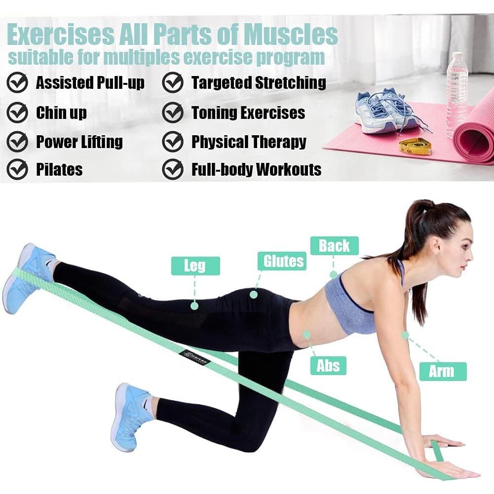 Bandas de Resistencia GAIYAH FITNESS - 4 Niveles para Ejercicio