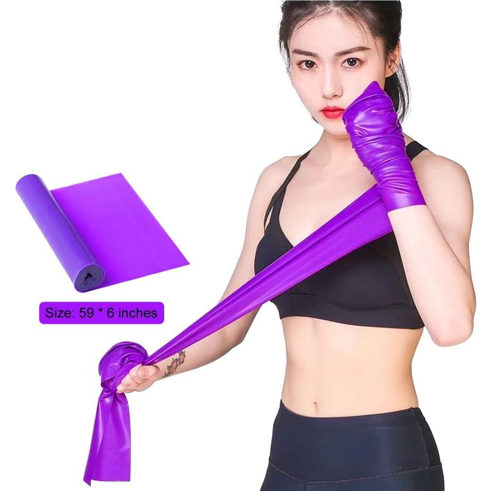 Bandas de Resistencia GOAITOU 150 cm para Ejercicio y Yoga
