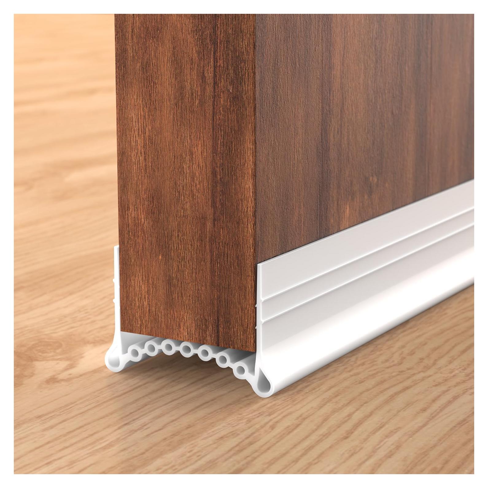 Sellador de Corrientes de Aire de Silicona SUNMON 1.01m Blanco