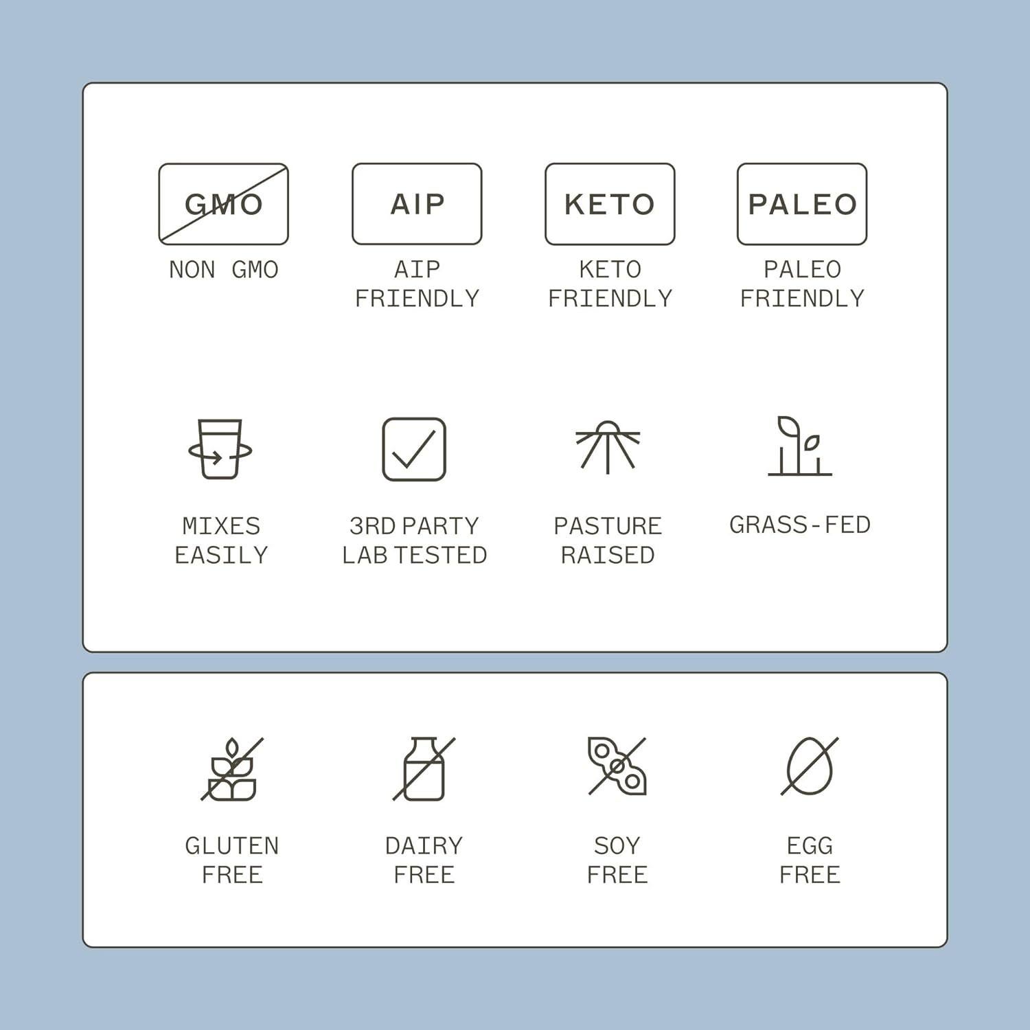 Polvo de Proteína de Colágeno Amy Myers MD - 456 g - Tipo 1 y 3