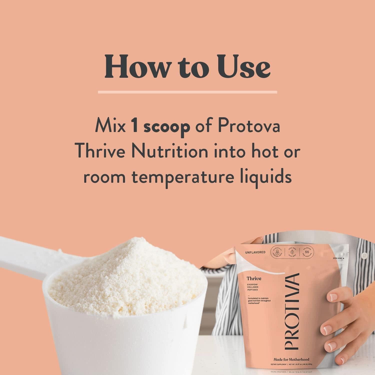 Polvo de Colágeno Protiva para Mujeres - 450 g Sin Sabor