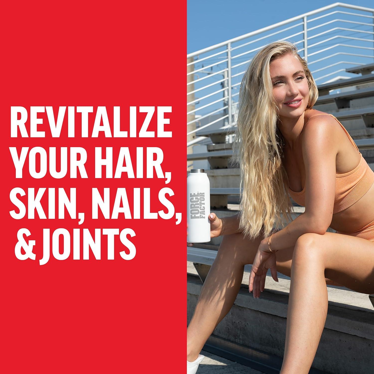 Polvo de Colágeno Marino Force Factor 30 Porciones Sin Sabor