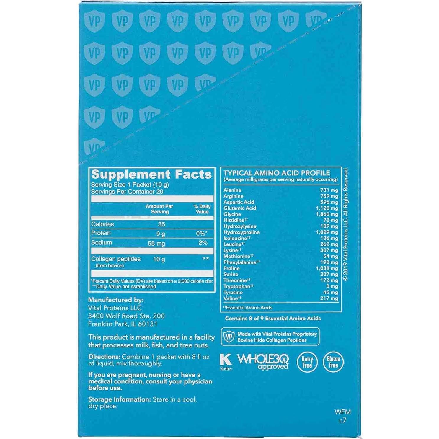 Péptidos de Colágeno Vital Proteins 567 g - Keto Amigable