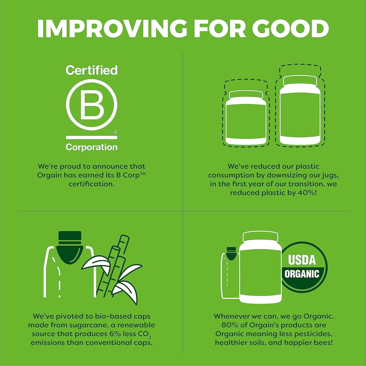 Proteína Vegana Orgánica en Polvo Orgain 0.72 kg Sin Sabor