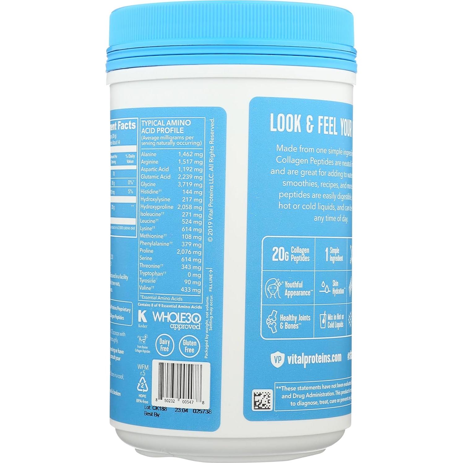 Polvo de Proteína de Colágeno Vital Proteins 283.5 g