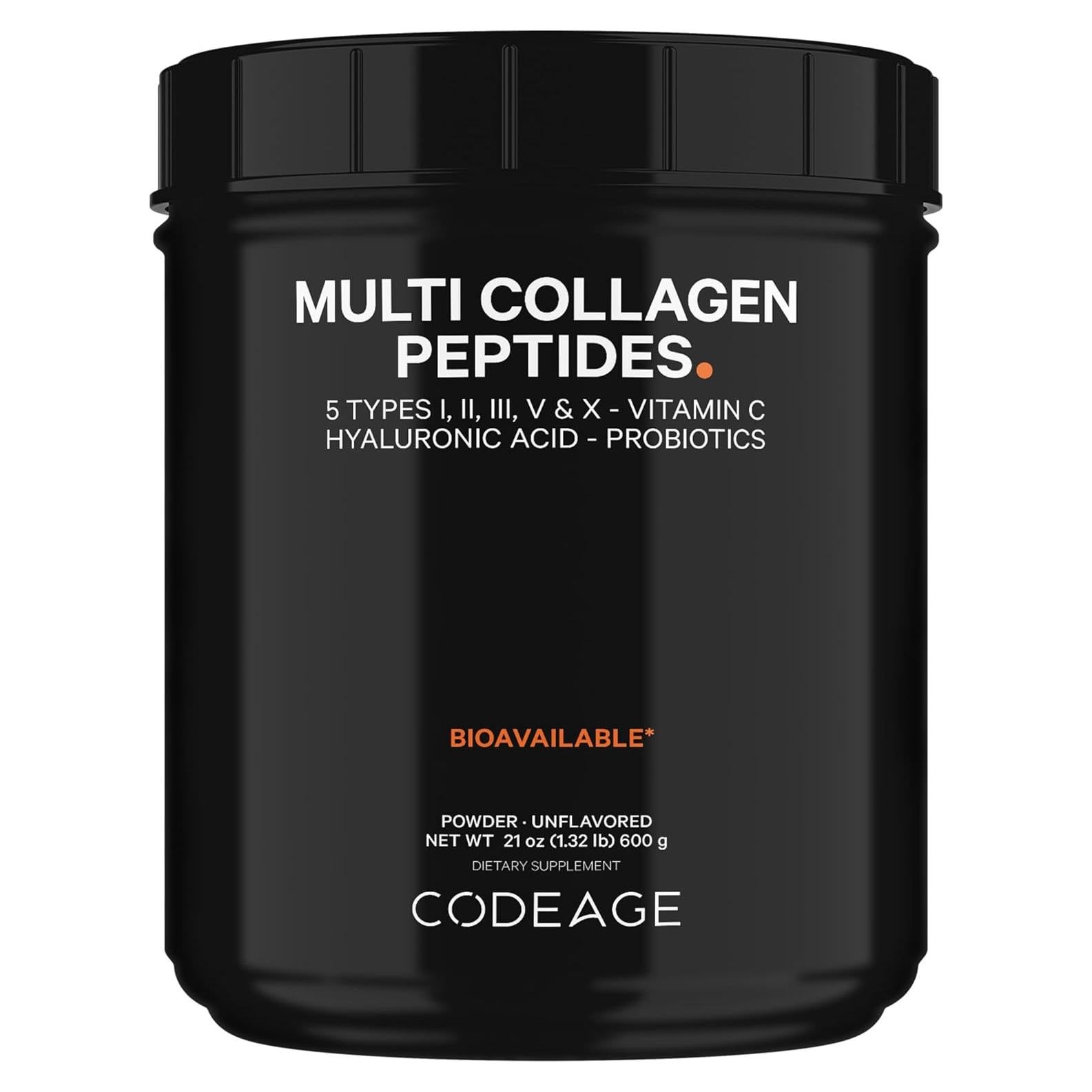 Codeage Colágeno Múltiple en Polvo 595g + Probioticos