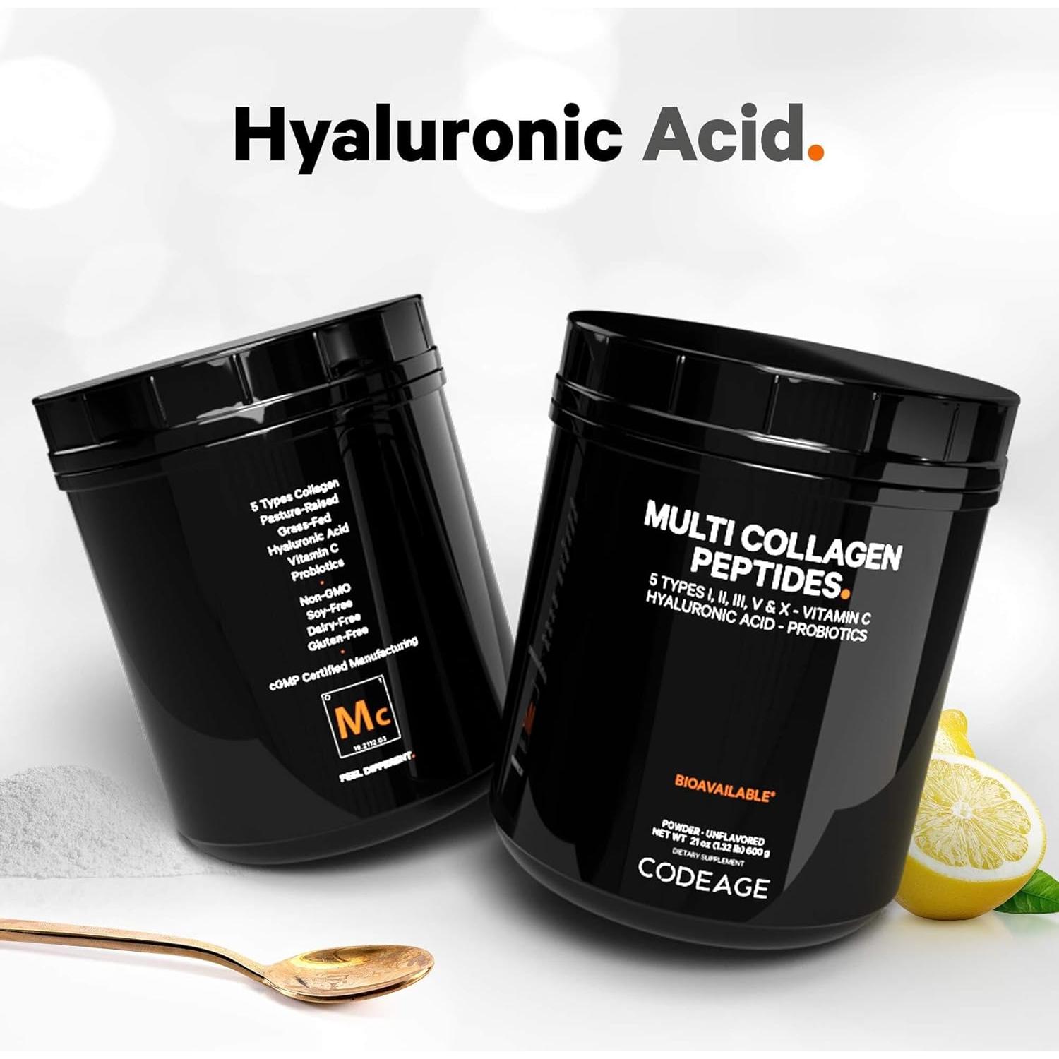 Codeage Colágeno Múltiple en Polvo 595g + Probioticos