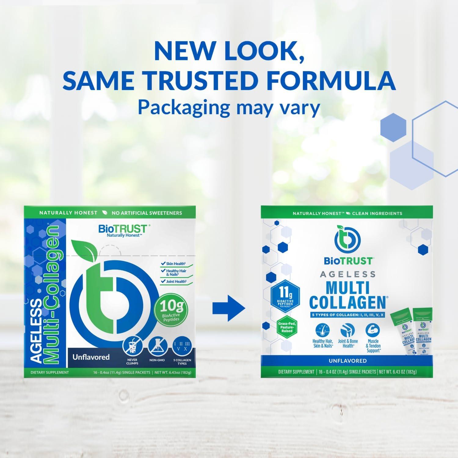 Polvo de Colágeno Multi BioTrust - 5 Tipos - 182.5g