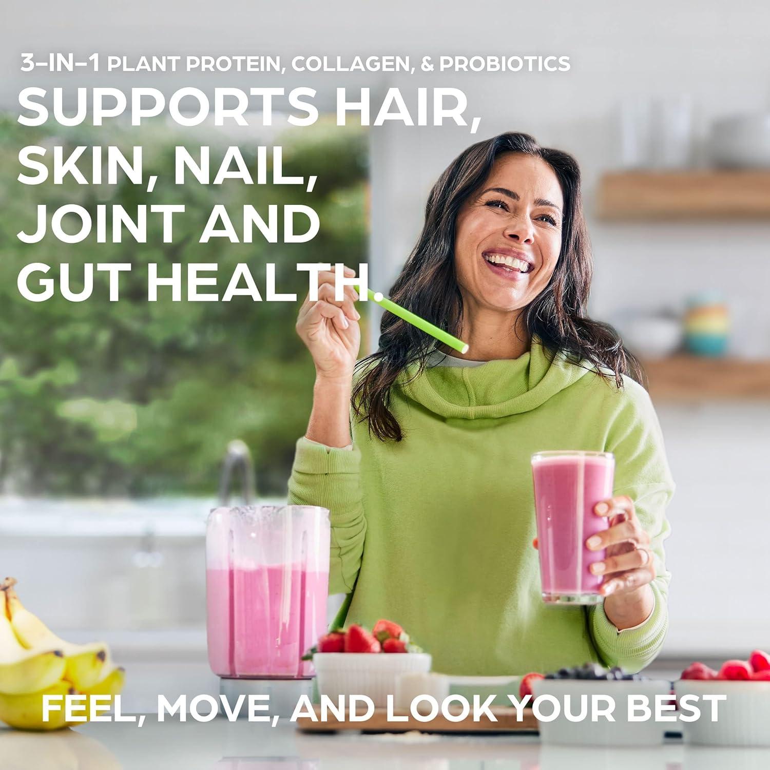 Polvo de Proteína Orgánica con Colágeno Orgain Vainilla 0.72kg