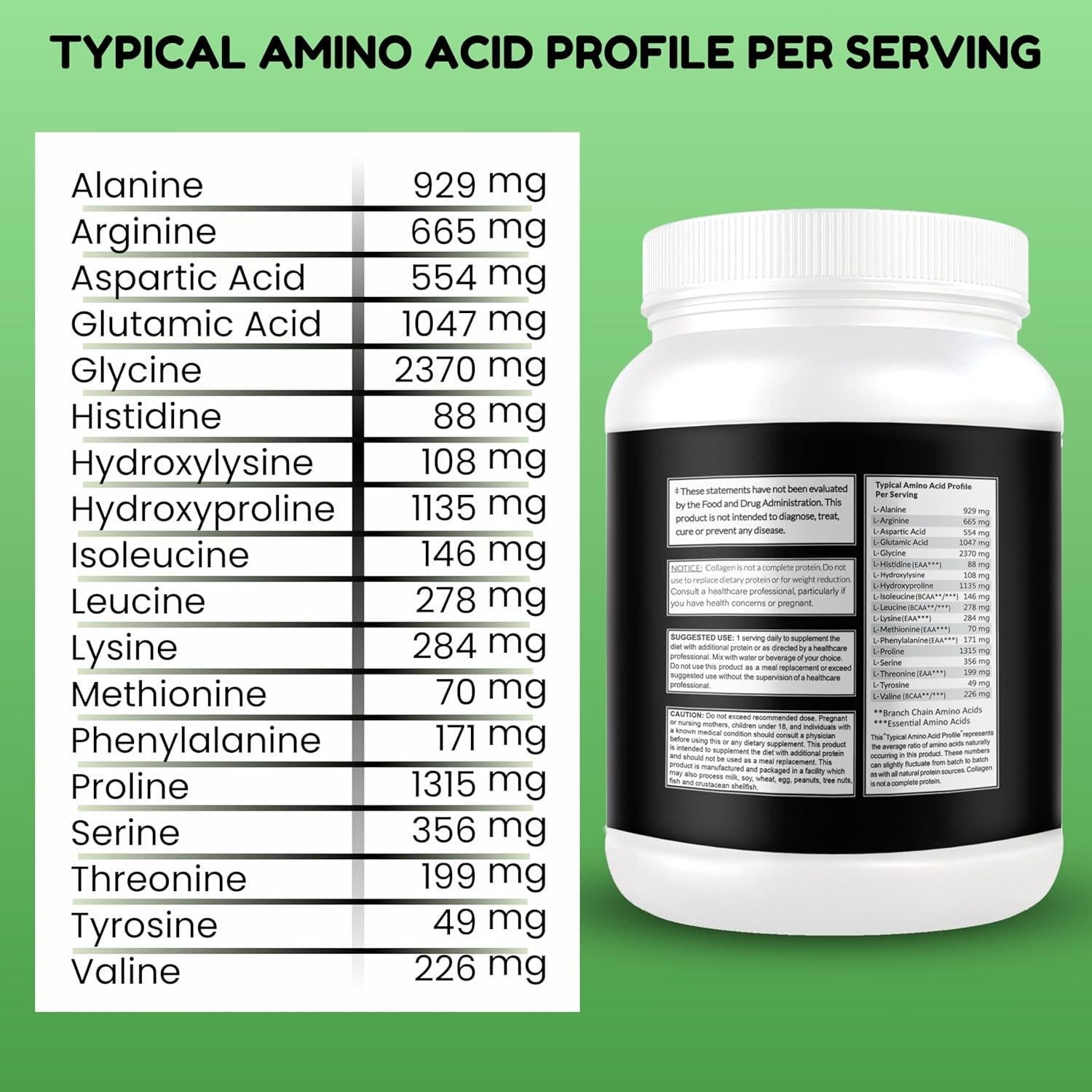 Colágeno Hidrolizado Halal en Polvo 454 g Sin Sabor SHIFAA