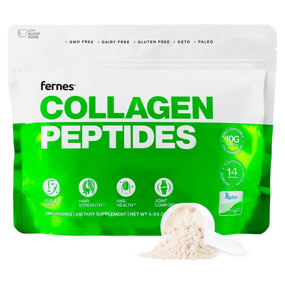 Suplemento de Colágeno Hidrolizado Fernes 139.4 g - Sin Sabor