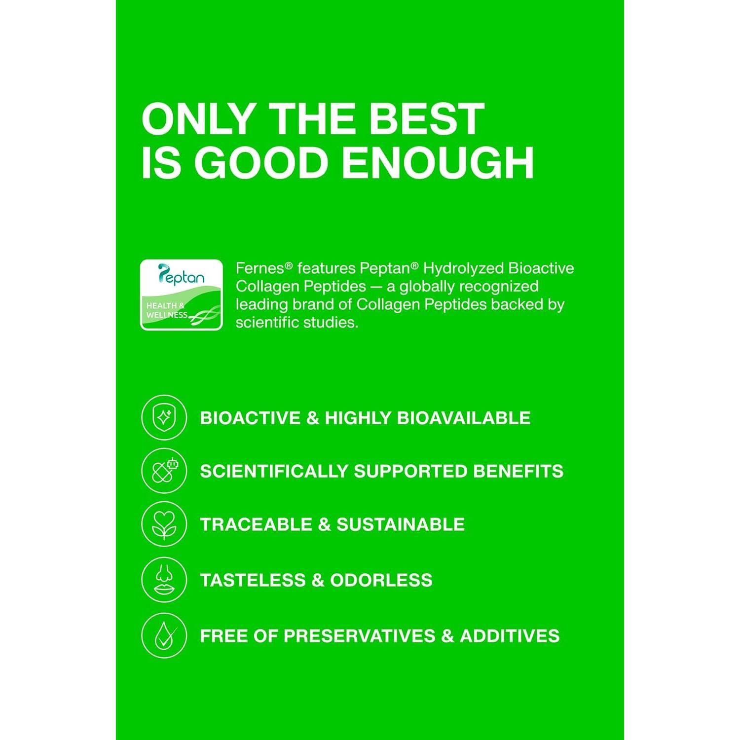 Suplemento de Colágeno Hidrolizado Fernes 139.4 g - Sin Sabor