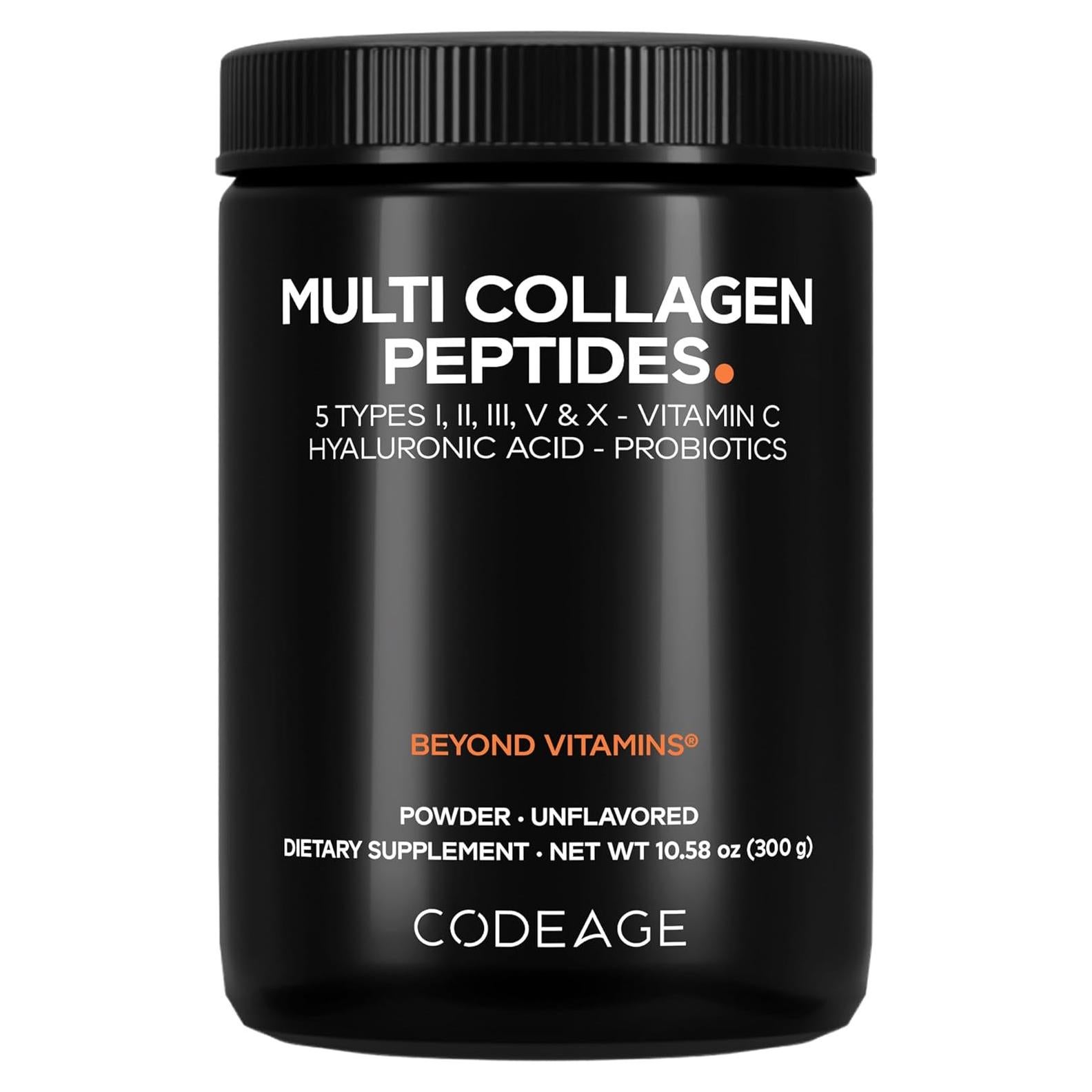 Codeage Multi Colágeno Pétidos Polvo 300g + Probioticos