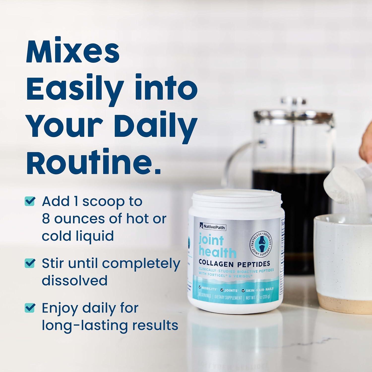 Colágeno Avanzado NativePath Tipo 1 y 3, 30 Porciones