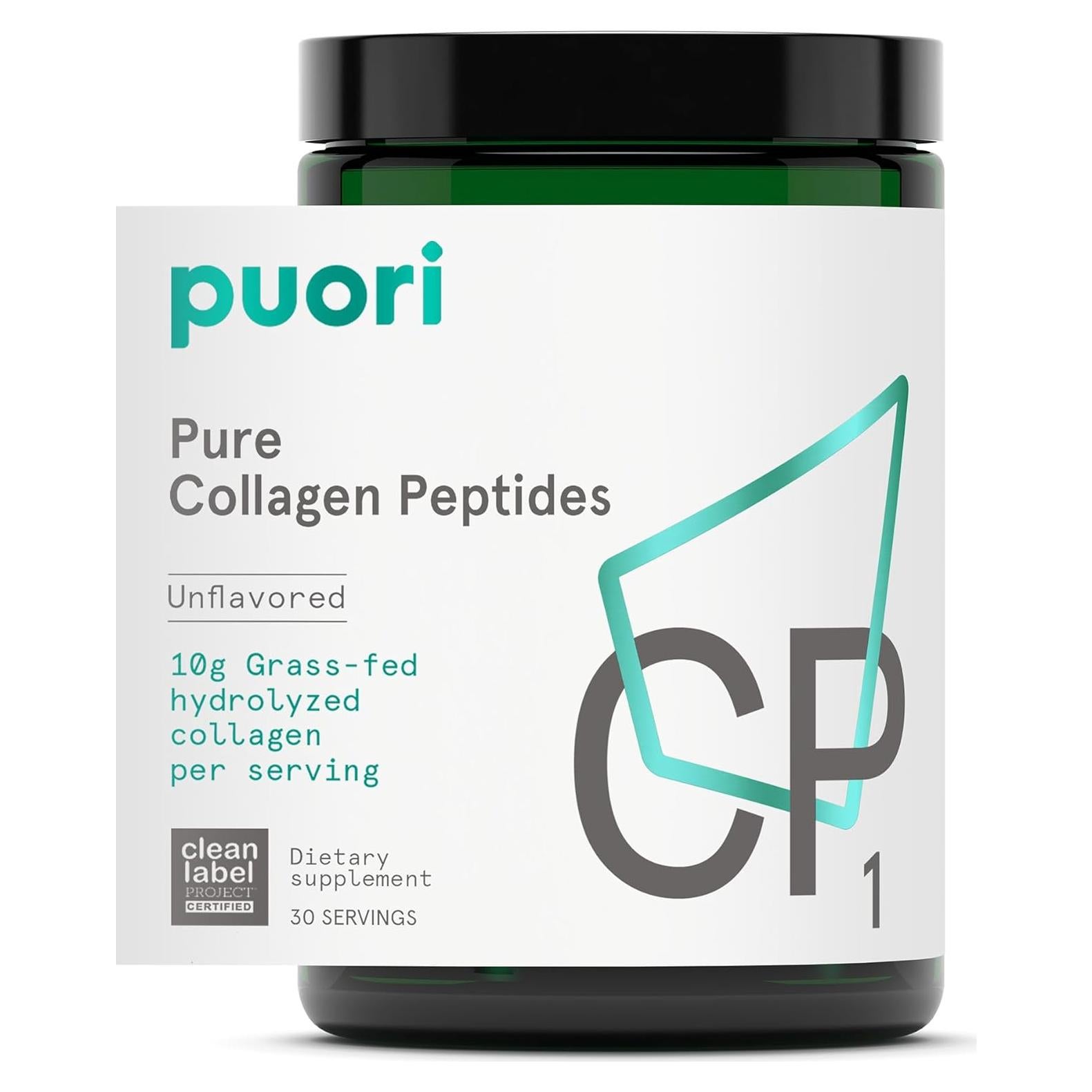 Colágeno Puro en Polvo Puori - 30 Porciones - Sin Sabor