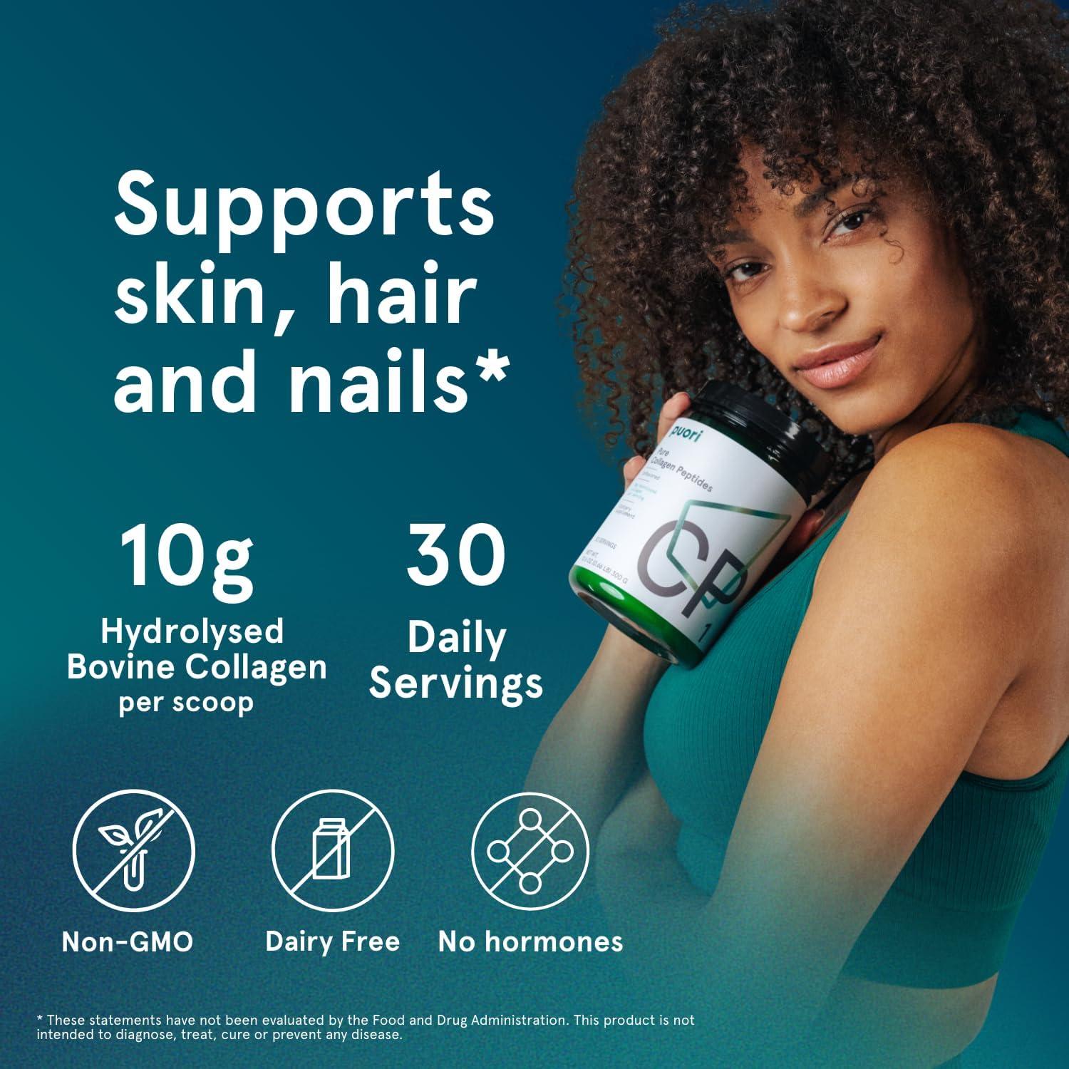 Colágeno Puro en Polvo Puori - 30 Porciones - Sin Sabor