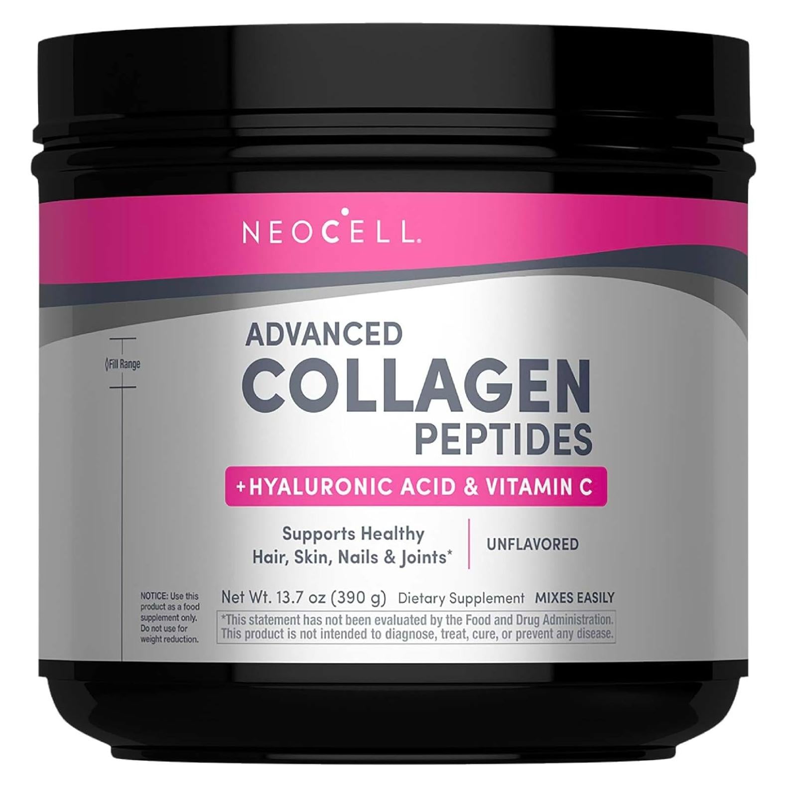 Suplemento de Colágeno NeoCell 388.4 g con Ácido Hialurónico