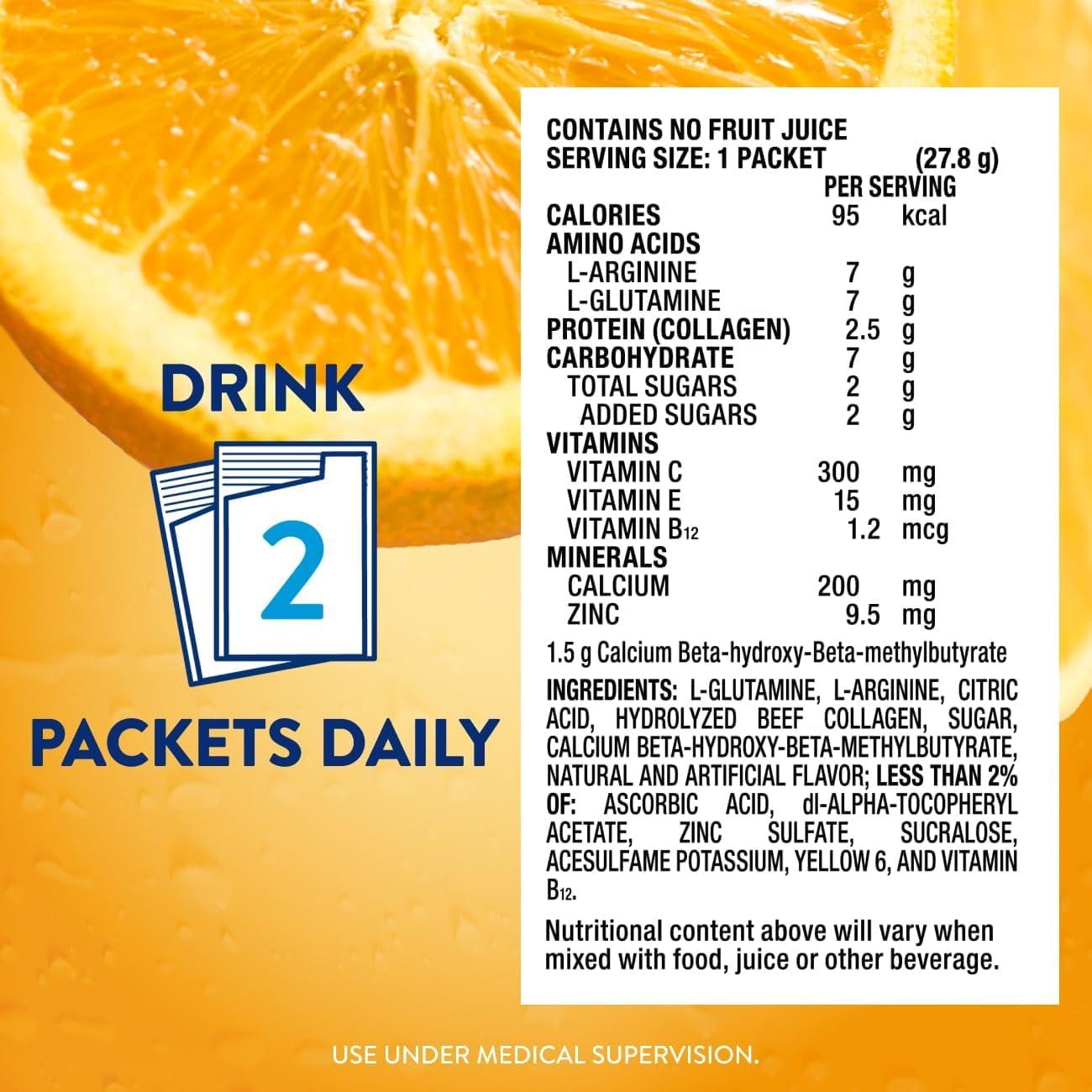 Juven Bebida Nutricional en Polvo Abbott Naranja 30 Paquetes