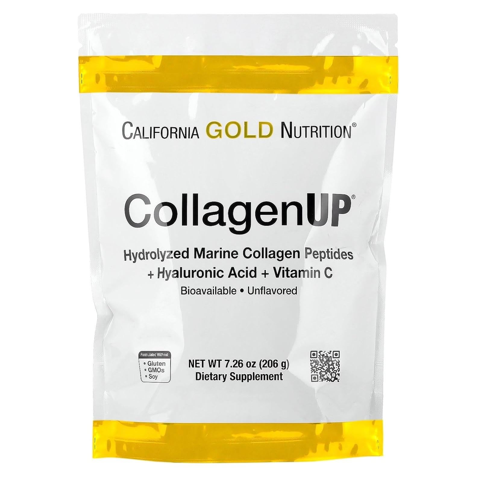 Péptidos de Colágeno Marino Hidrolizado California Gold 206g