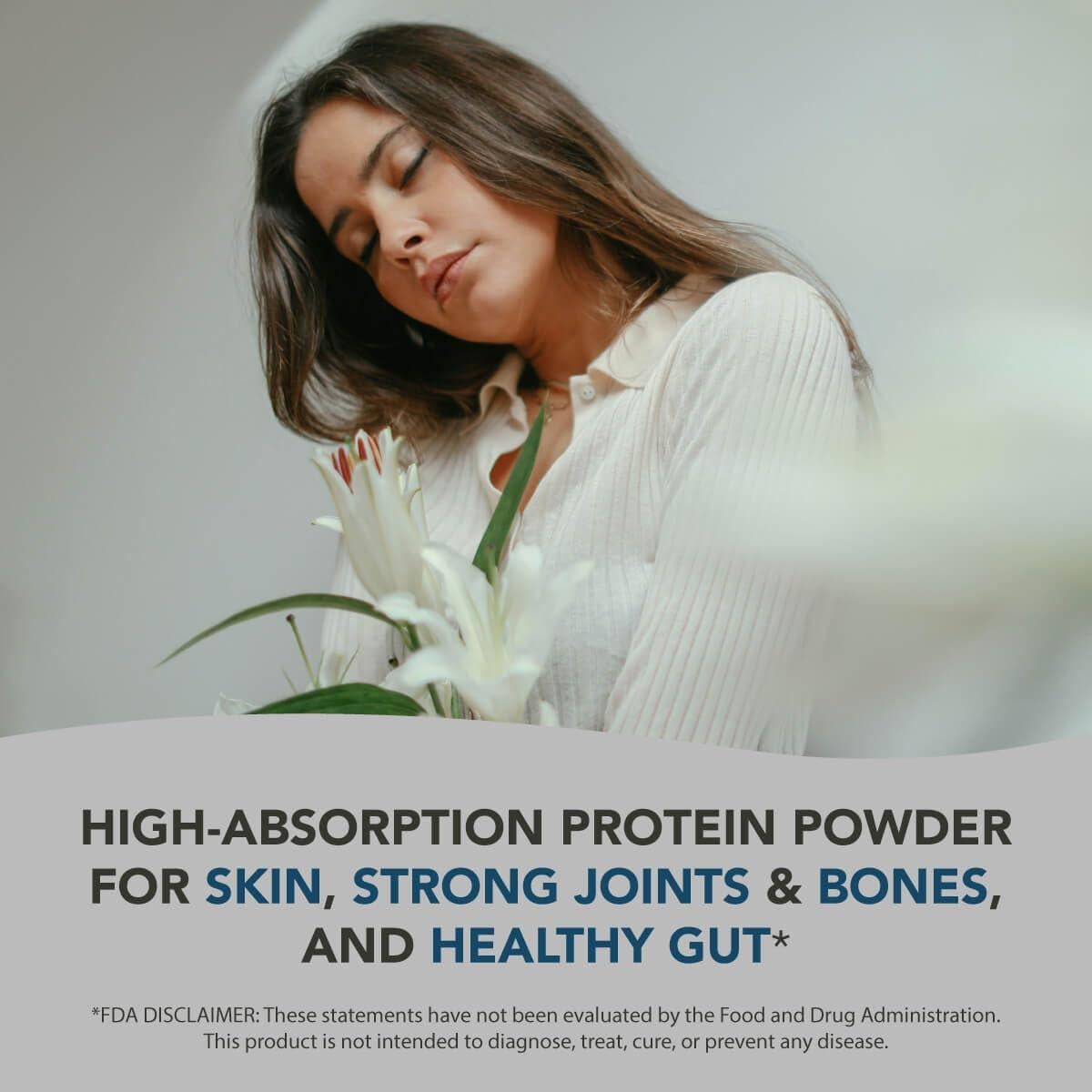 Polvo de Péptidos de Colágeno AMANDEAN 30 Paquetes 11g