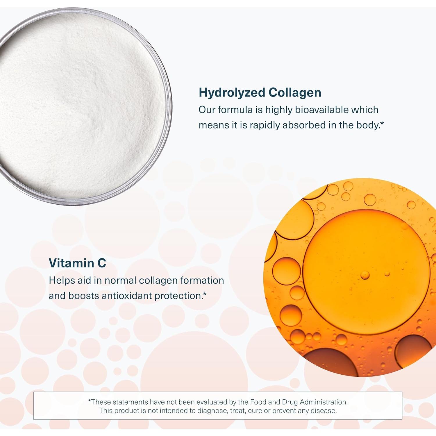 Polvo de Colágeno Youtheory 283.5 g - Hidrolizado Sin Sabor