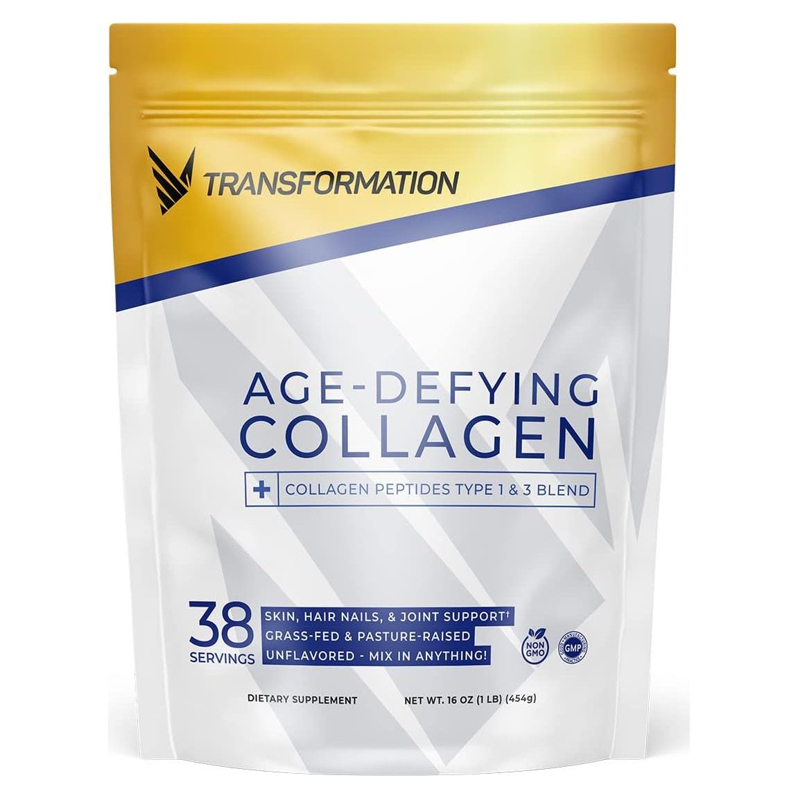 Polvo de Péptidos de Colágeno Hidrolizado Transformación 454g