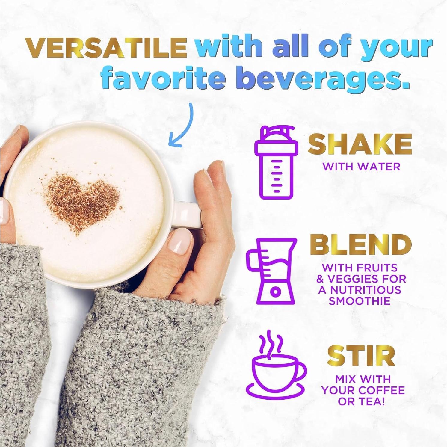 Polvo de Péptidos de Colágeno Sin Sabor Hello Lovely 28 Porciones