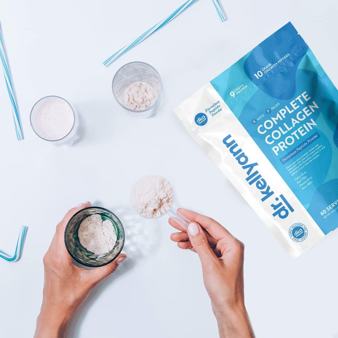 Polvo de Péptidos de Colágeno Dr. Kellyann 60 Porciones 600g