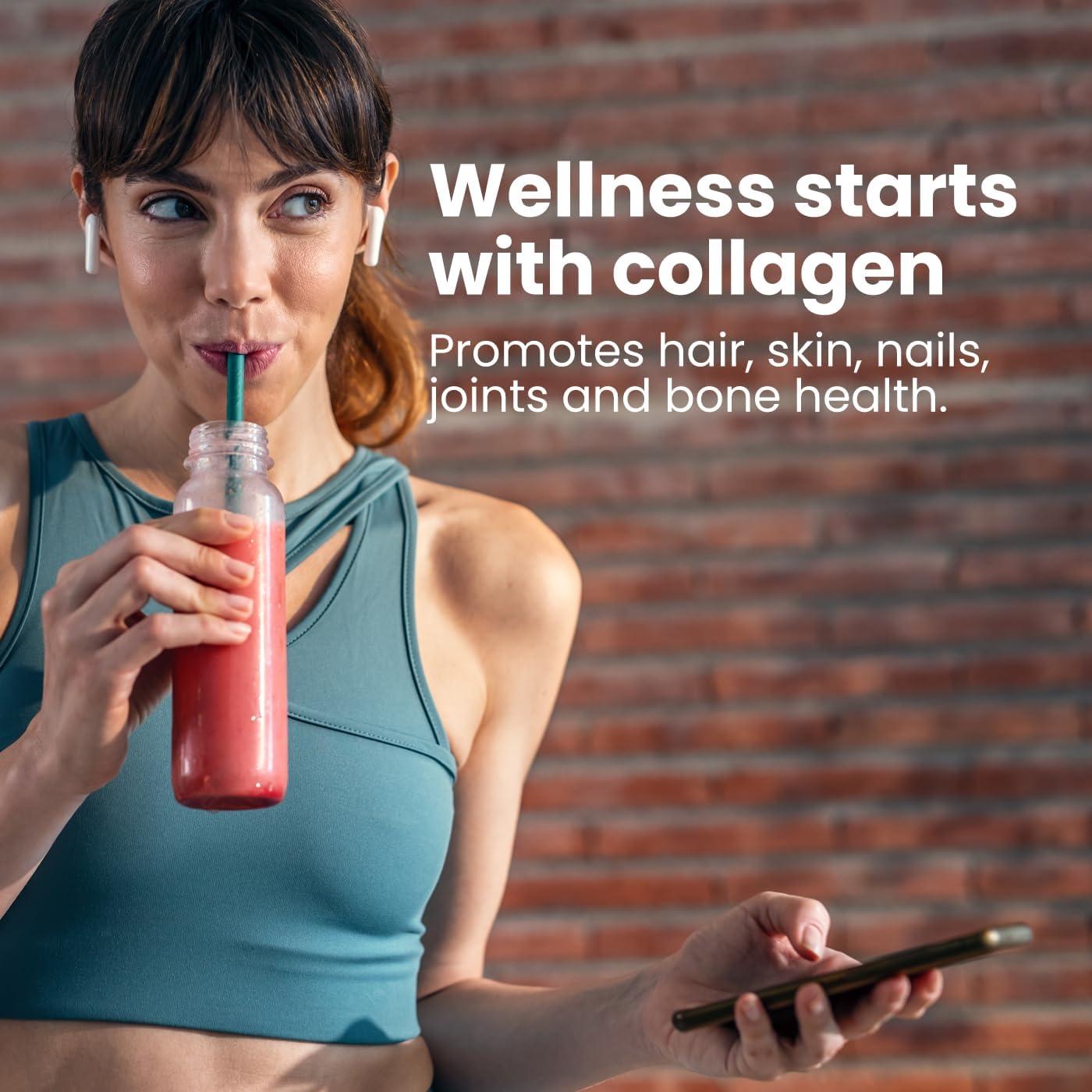 Polvo de Colágeno Hidrolizado Sanar Naturals 300 g - Sin Sabor