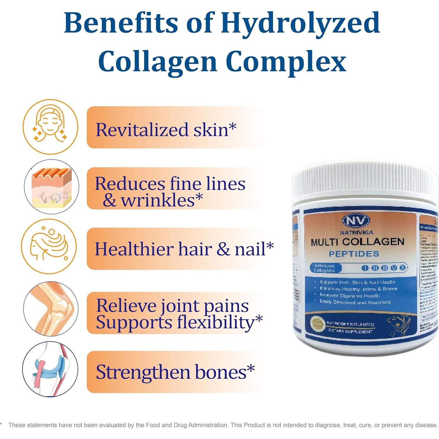 Polvo de Colágeno Hidrolizado Genoscan - 10g por Porción - Vitamina C