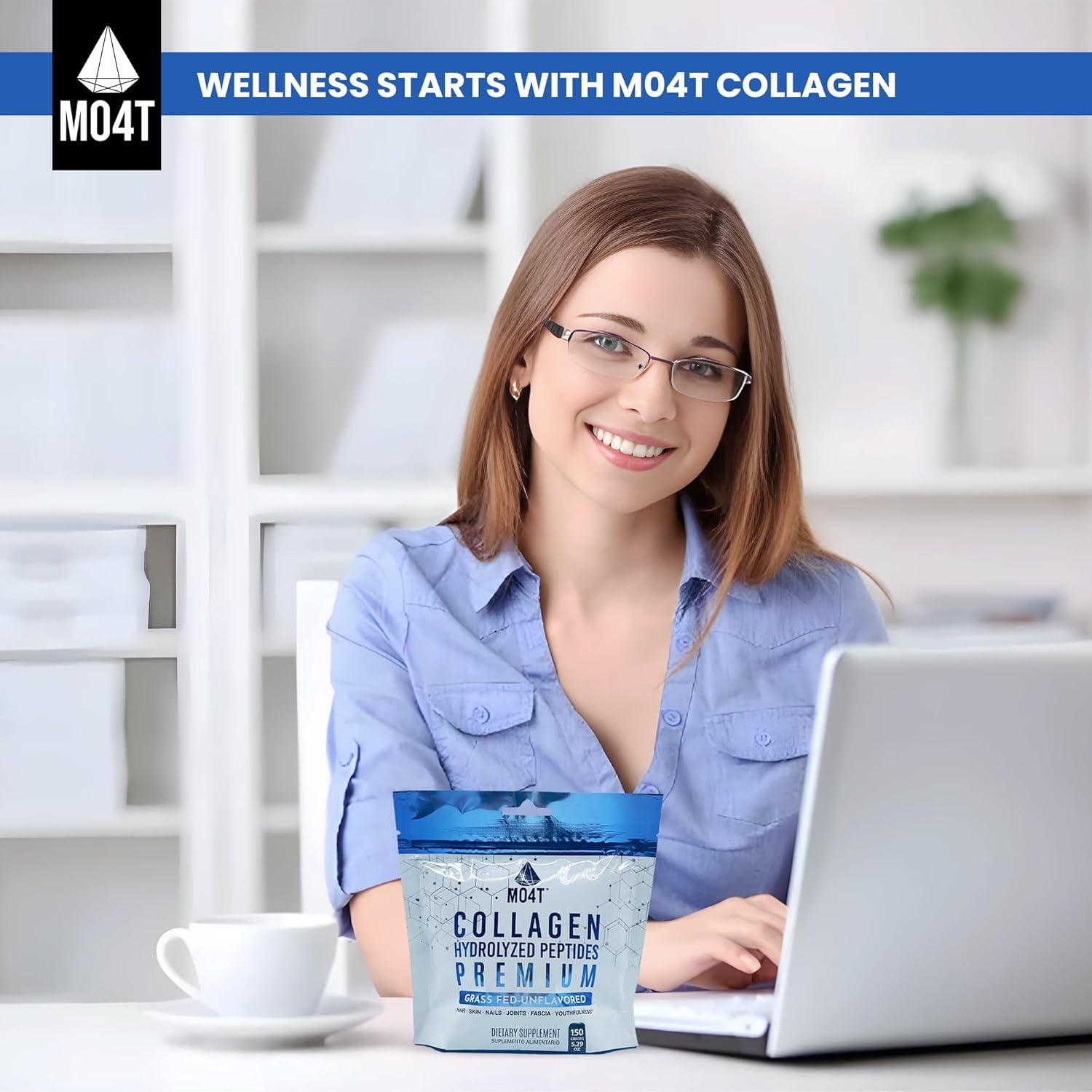 Polvo de Péptidos de Colágeno Hidrolizado MO4T 150g