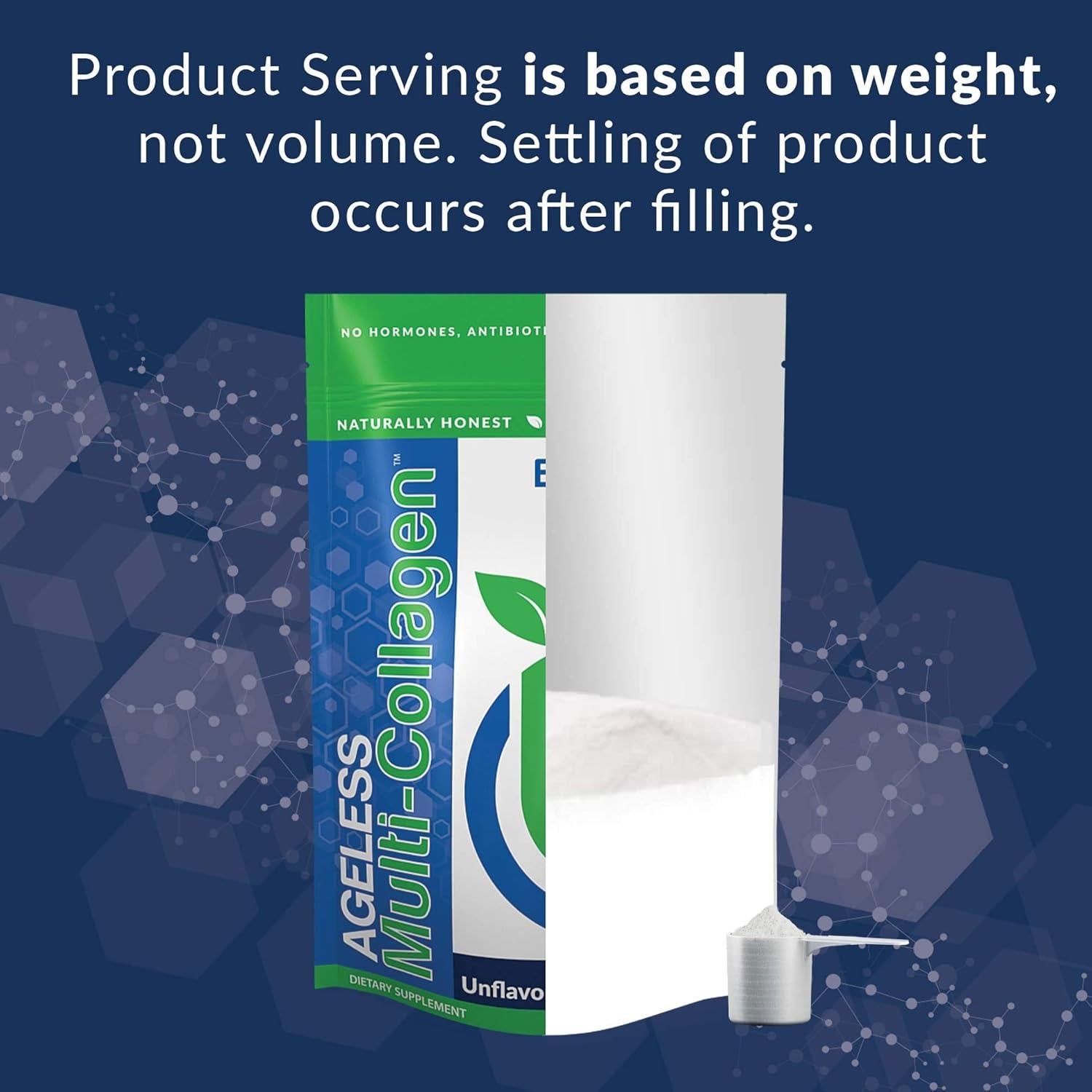 Polvo de Colágeno BioTrust Ageless Multi - 5 Tipos - 20 Porciones