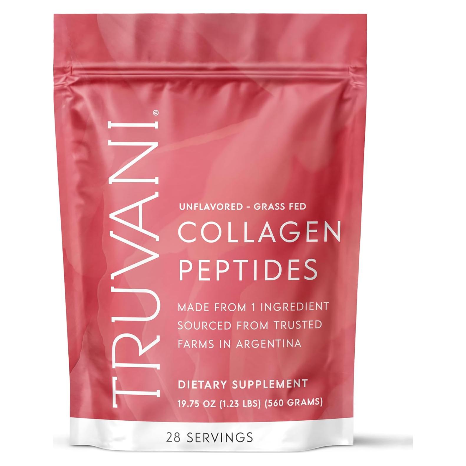 Péptidos de Colágeno Hidrolizado Truvani 28 Porciones 20g