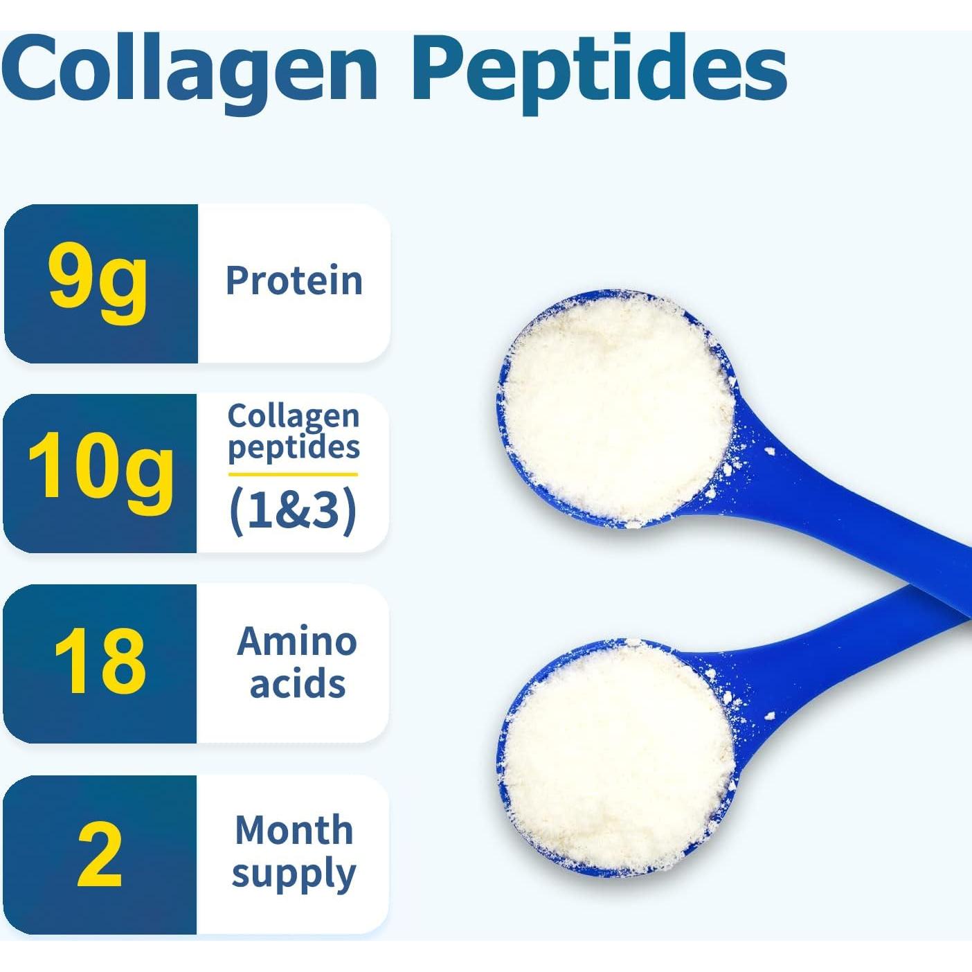 Zammex Péptidos de Colágeno Premium Sin Sabor 600g