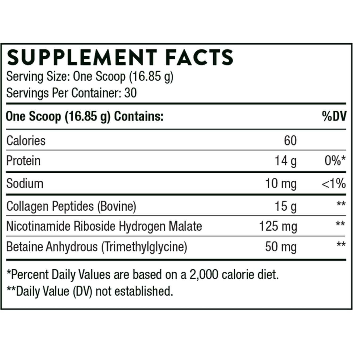 Colágeno Fit Thorne - Polvo sin sabor 504.5g - 30 porciones