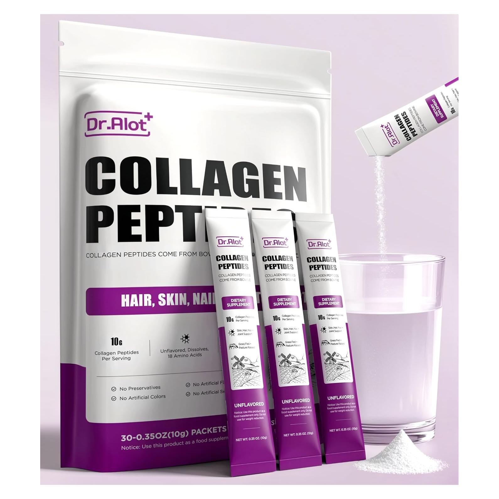 Polvo de Colágeno Hidrolizado Dralot 30 Porciones 358g