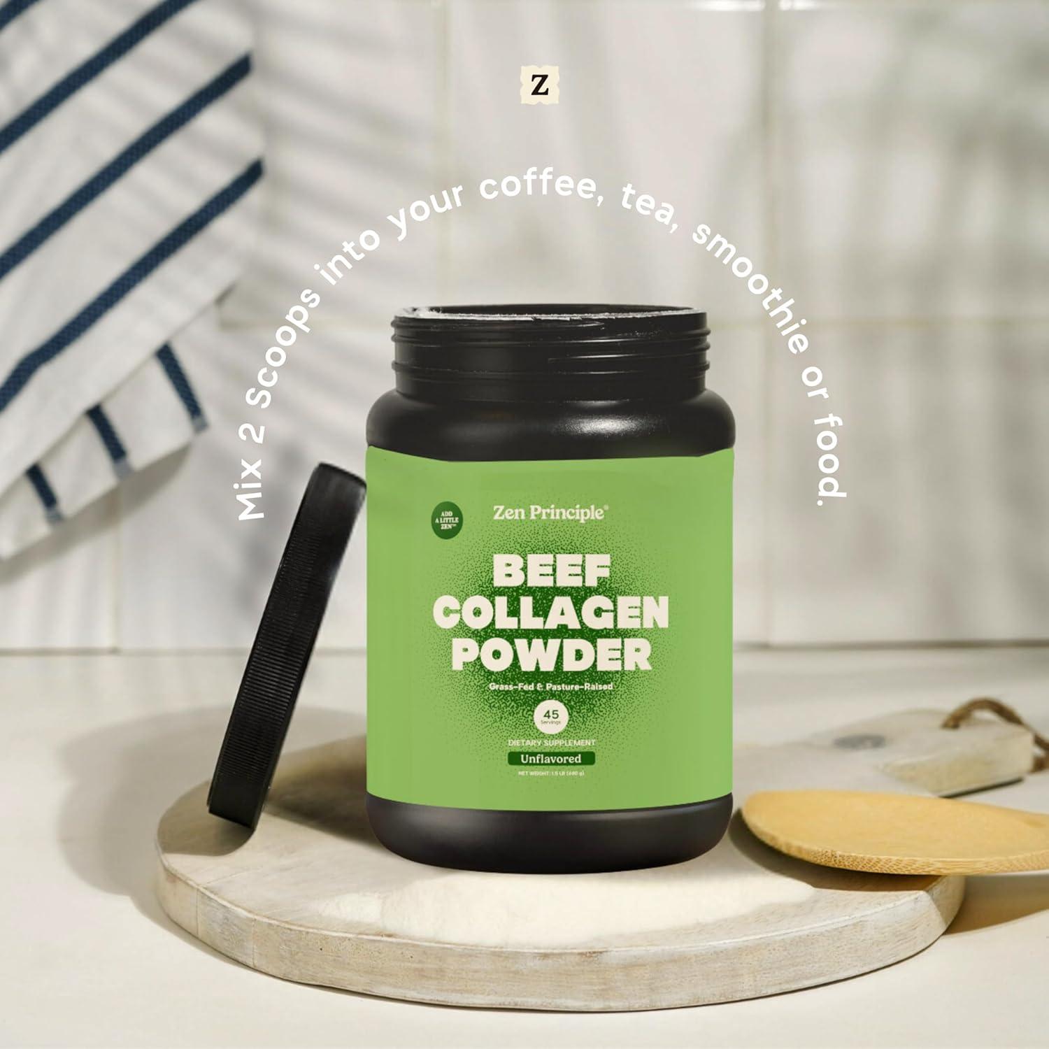 Colágeno Hidrolizado Aglomerado Principio Zen 0.68 kg Antienvejecimiento