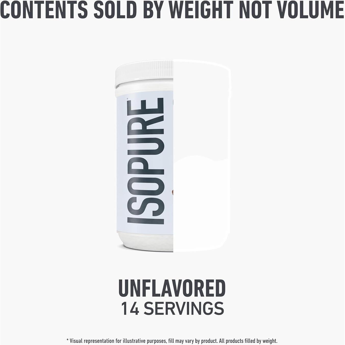 Isopure Colágeno Péptidos Polvo 322g Sin Sabor con Biotina