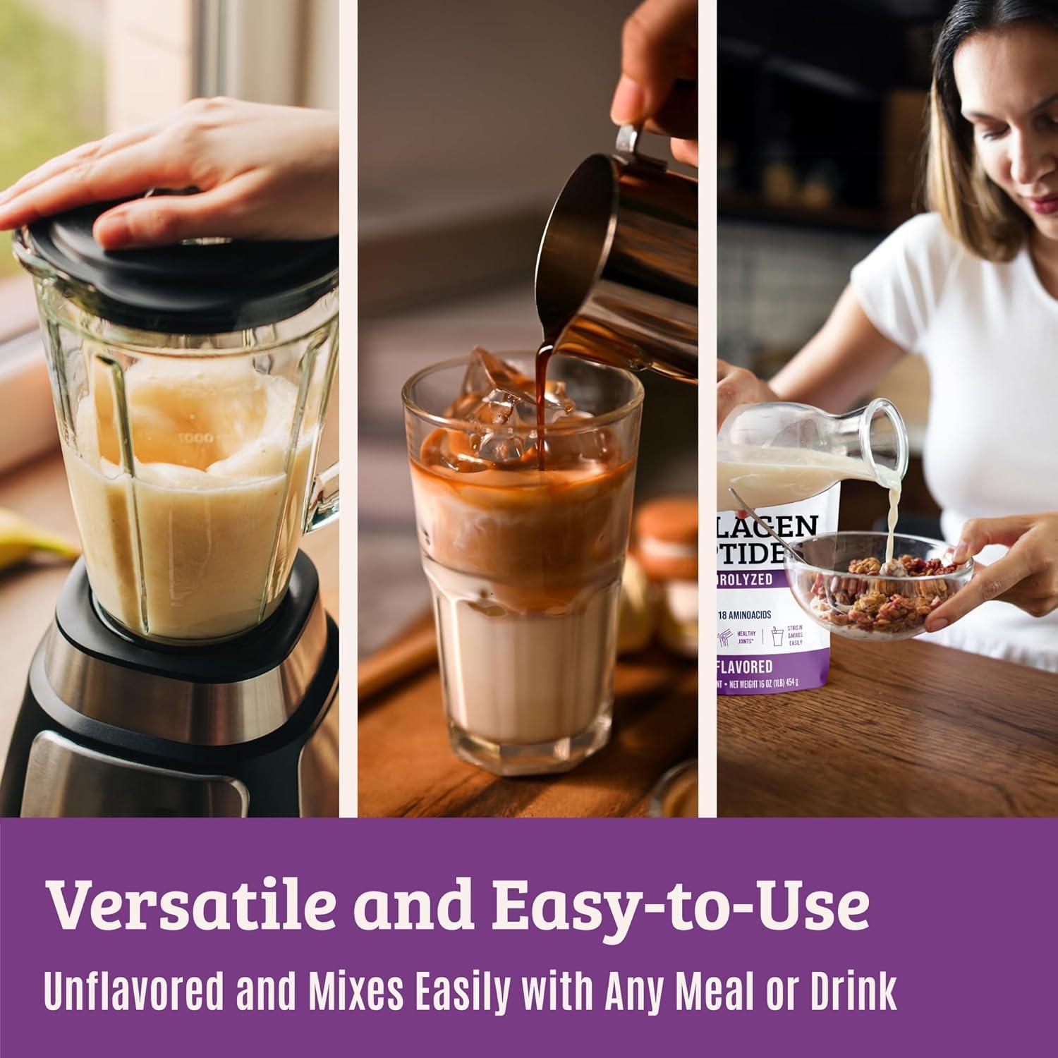 Colágeno Hidrolizado en Polvo Dr. Matthew 450g - Sin Sabor, Keto