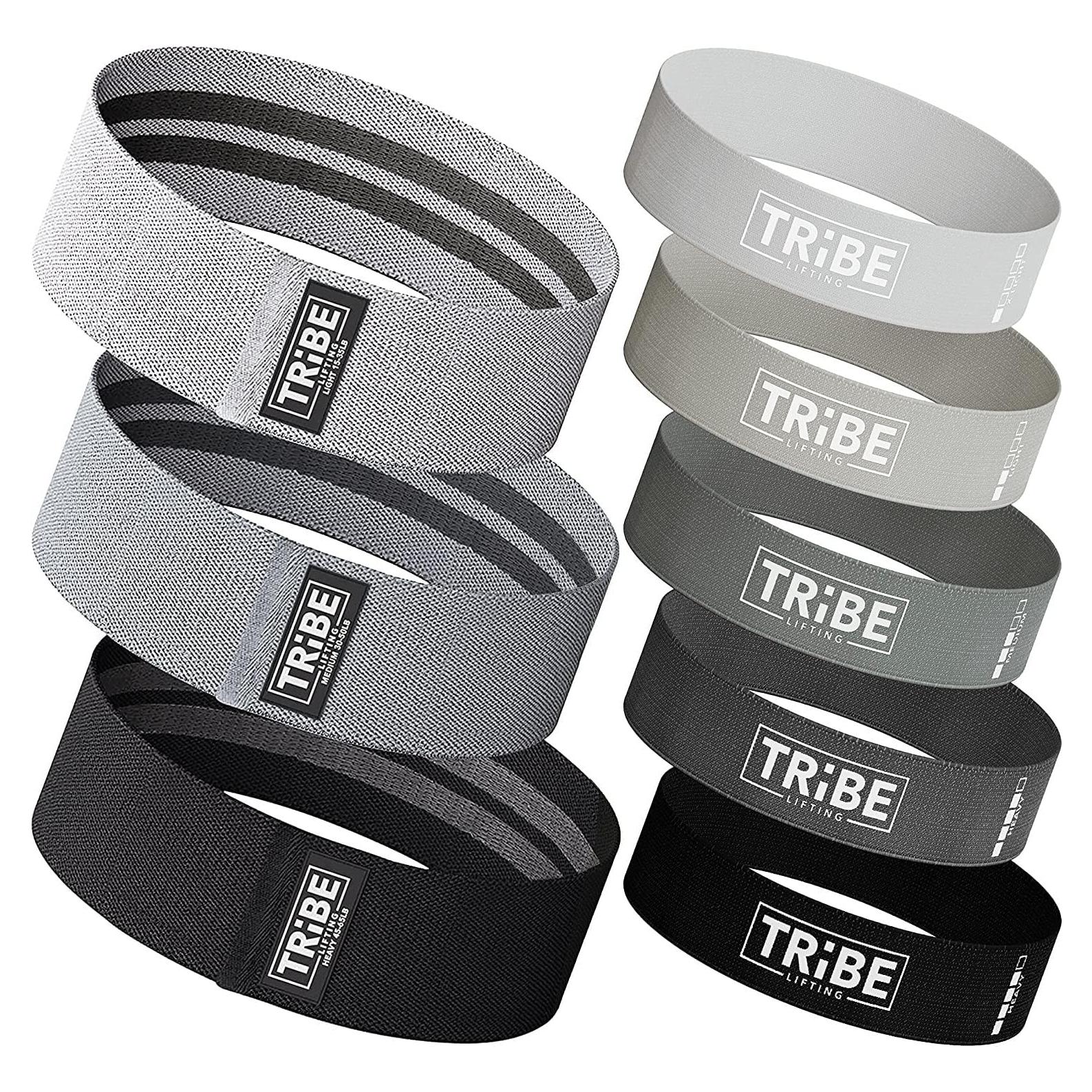 Bandas de Resistencia de Tela Tribe Lifting - Juego de 8