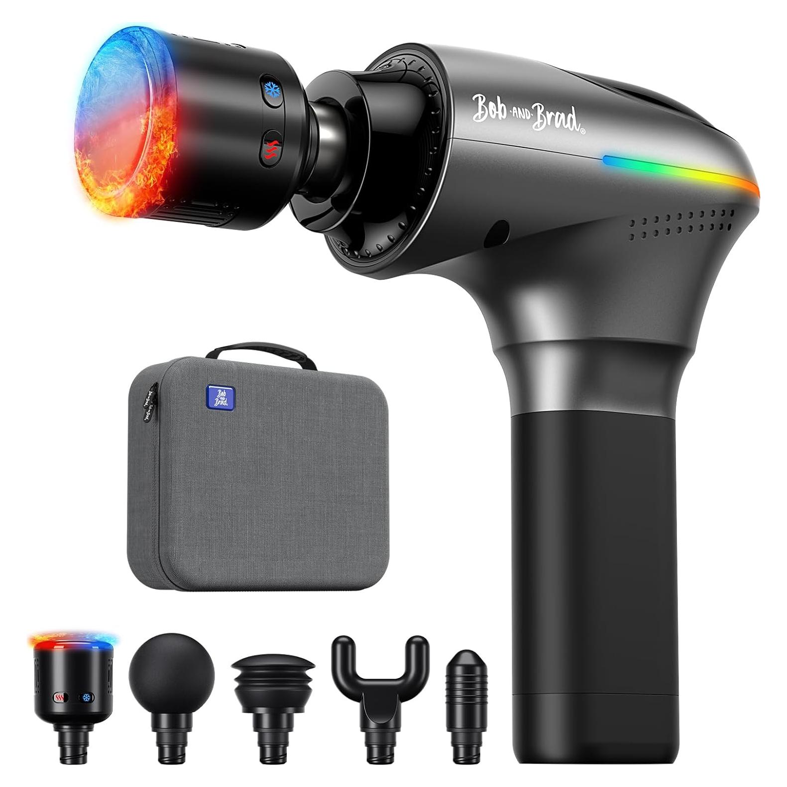 Pistola de Masaje BOB Y BRAD A2 Pro con Calor y Frío