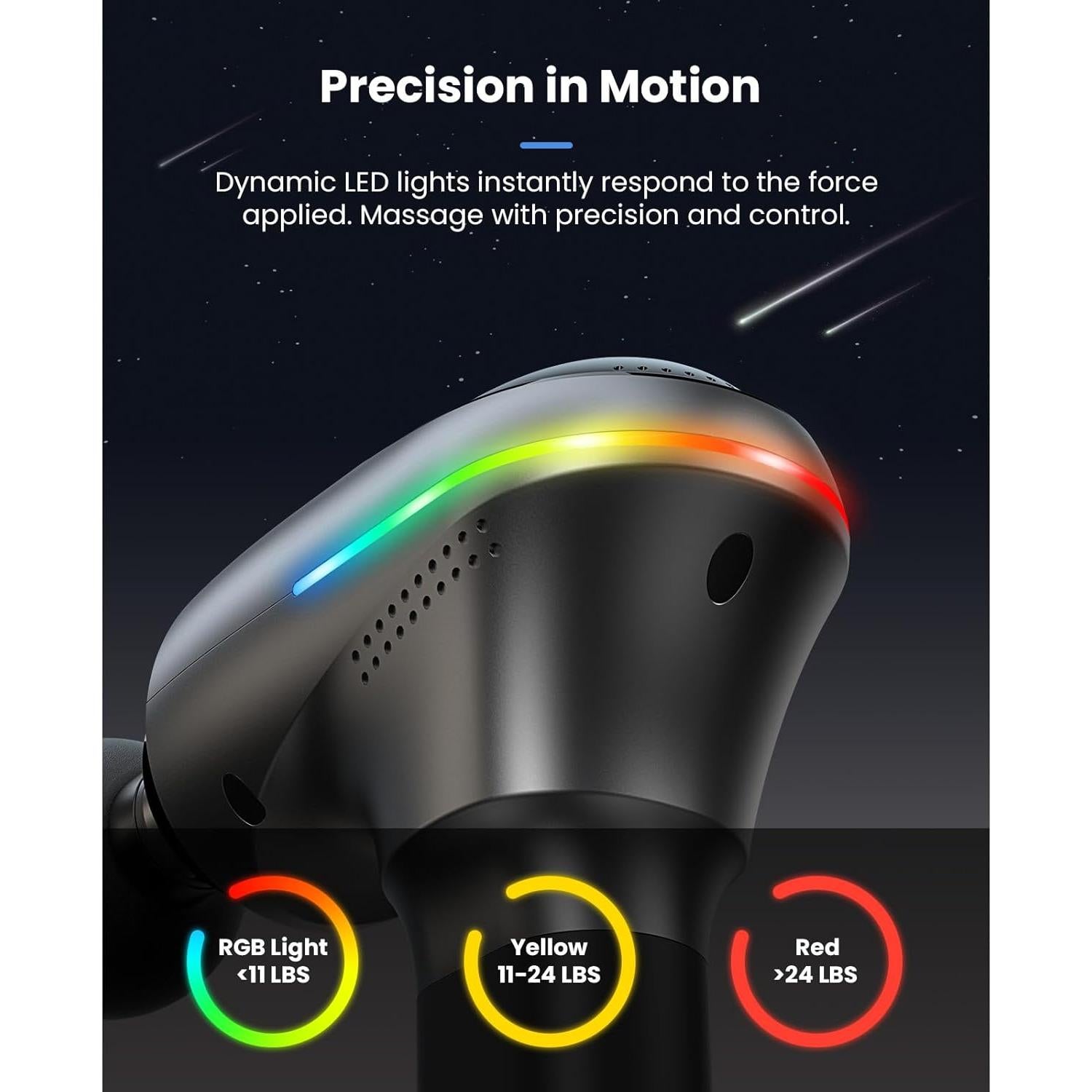 Pistola de Masaje BOB Y BRAD A2 Pro con Calor y Frío